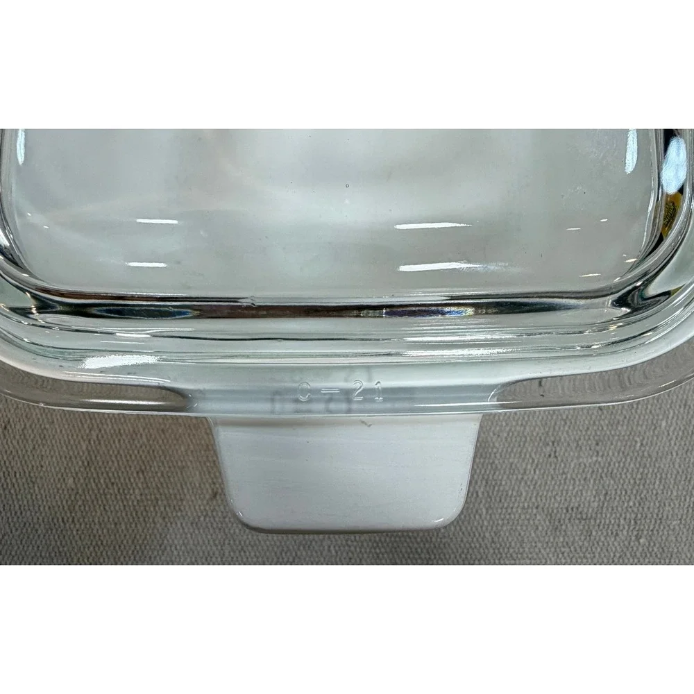 Corning Ware Blue Cornflower 1.5 Quart Casserole Dish with Lid P-4-B Vintage